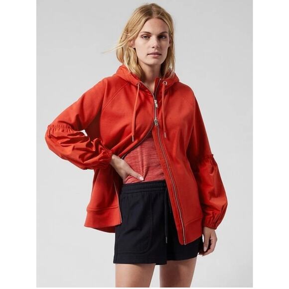 Athleta Oversized On My Way Triumph Hoodie in Black Size XXS - Picture 5 of 13